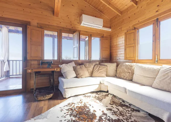 Alpesi faház Montana Ilusion Parking ,wifi, Bbk Y Vistas. La Orotava